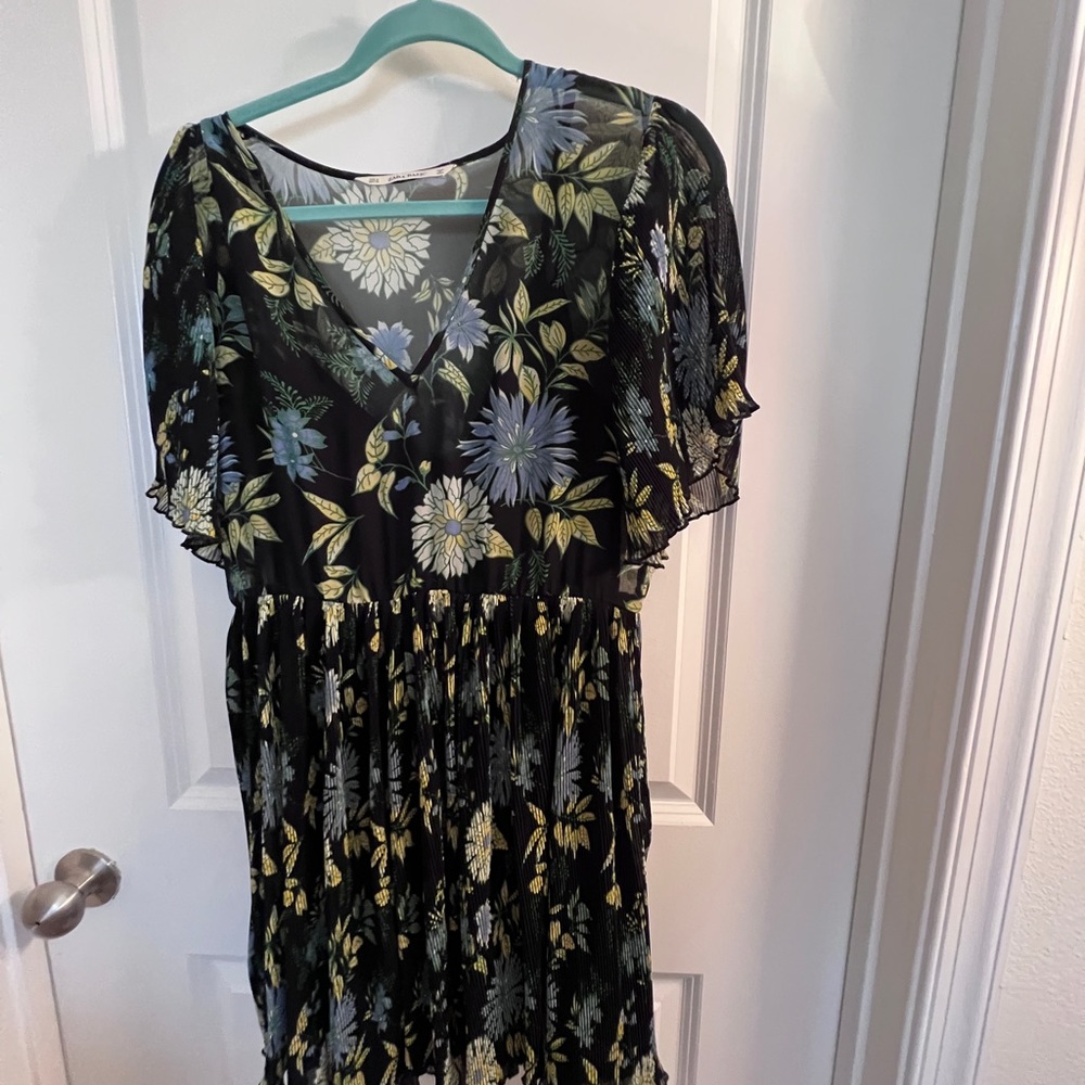 Zara Pleated Dress